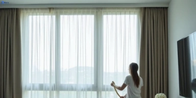 Delicate sheer drape cleaning glendenning-nsw Matty Curtain Cleaning