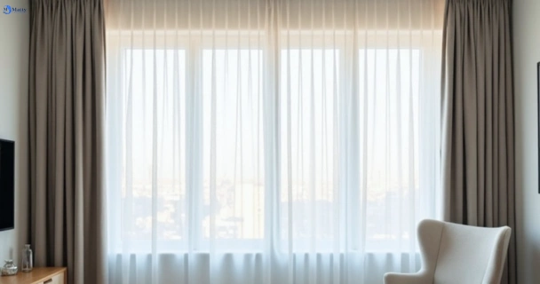 Restored vibrant drapes in glendenning-nsw QLD after Matty Curtain Cleaning